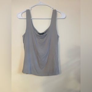 Square Neck Jersey Knit Tank